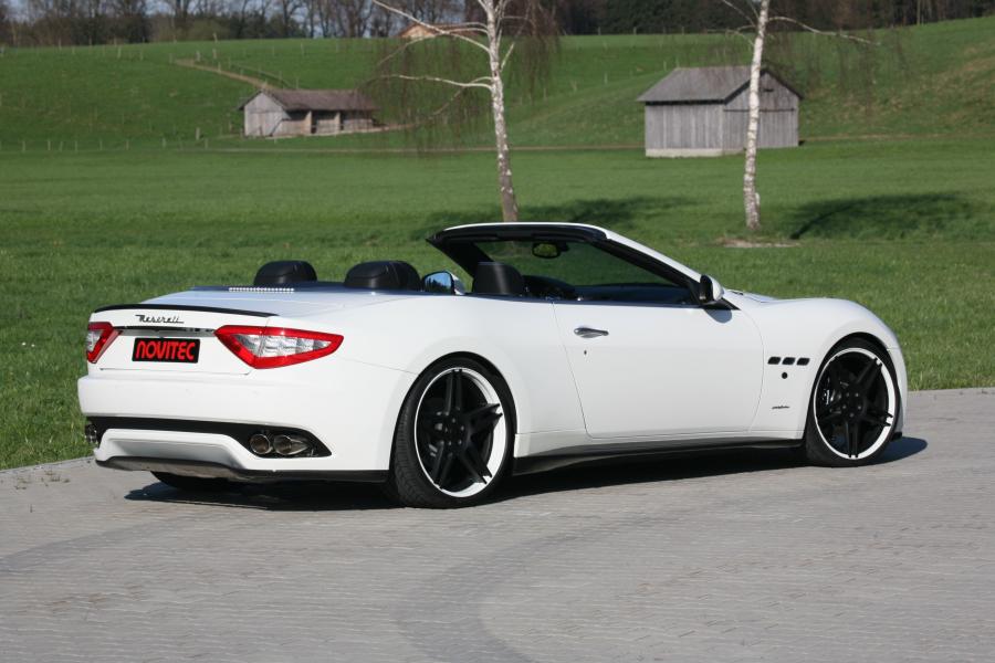  Maserati GranCabrio Tridente by Novitec Rosso 2011 года  (фото 34 из 51)